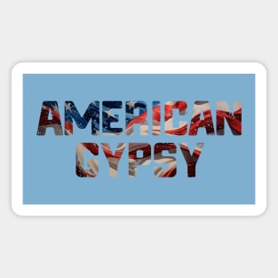 American Gypsy Distressed Magnet